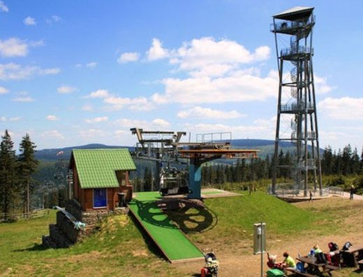 Hnědý vrch - rozhledna