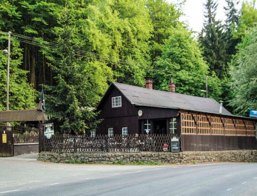Cyklotrasa Bučinami na hřebeny
