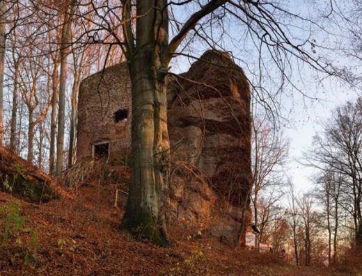 Zřícenina hradu Břecštejn