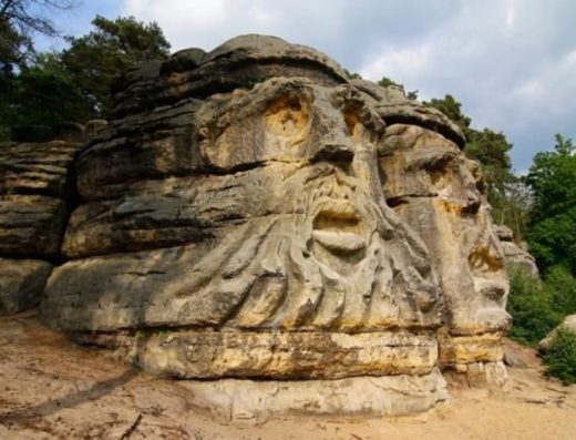 Želízy - Čertovy hlavy a Klácelka