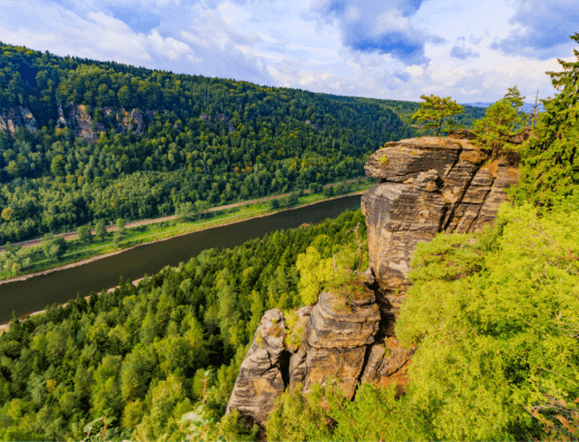 Labská vyhlídka v Hřensku
