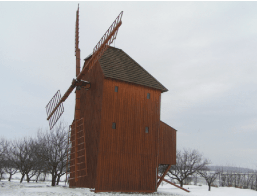 Větrný mlýn Starý Poddvorov